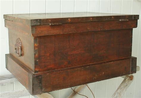 vintage carpenters tool box